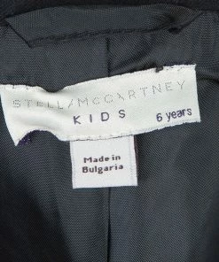 Cheapest 🔔 Stella Mccartney Kids Grey Cropped Sleeveless Military Waistcoat 6 Yrs For Kids 🎁 -Stella McCartney Shop luxury kids stella mccartney new girls clothing p59517 009