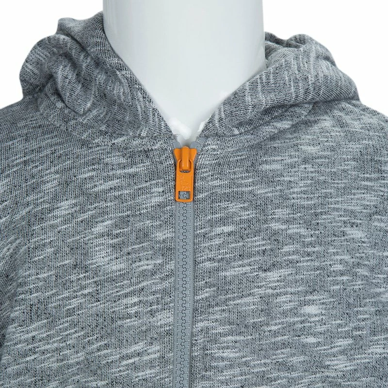 Cheap 🤩 Stella McCartney Kids Grey Slub Knit Bear Hood Detail Zip Front Jacket 4 Yrs For Kids ✔️ 8 Cheap 🤩 Stella McCartney Kids Grey Slub Knit Bear Hood Detail Zip Front Jacket 4 Yrs For Kids ✔️ - Image 6