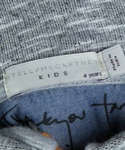 Cheap 🤩 Stella McCartney Kids Grey Slub Knit Bear Hood Detail Zip Front Jacket 4 Yrs For Kids ✔️ 16 Cheap 🤩 Stella McCartney Kids Grey Slub Knit Bear Hood Detail Zip Front Jacket 4 Yrs For Kids ✔️ -Stella McCartney Shop luxury kids stella mccartney used boys clothing p67696 007