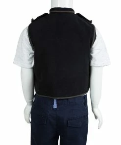 Best reviews of ✨ Stella Mccartney Kids Grey Cropped Sleeveless Jay Military Vest 10 Yrs For Kids ⌛ -Stella McCartney Shop luxury kids stella mccartney used boys clothing p86829 003