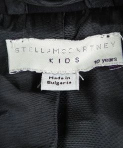 Best reviews of ✨ Stella Mccartney Kids Grey Cropped Sleeveless Jay Military Vest 10 Yrs For Kids ⌛ -Stella McCartney Shop luxury kids stella mccartney used boys clothing p86829 005