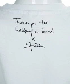 Cheapest ❤️ Stella McCartney Kids White Polar Bear Print T-Shirt 4 Yrs For Kids 🌟 -Stella McCartney Shop luxury kids stella mccartney used girls clothing p63772 0008