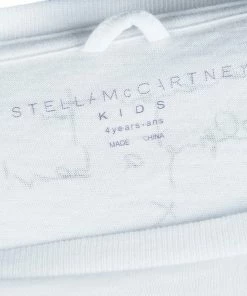 Cheapest ❤️ Stella McCartney Kids White Polar Bear Print T-Shirt 4 Yrs For Kids 🌟 -Stella McCartney Shop luxury kids stella mccartney used girls clothing p63772 0009