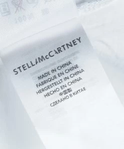 Cheapest ❤️ Stella McCartney Kids White Polar Bear Print T-Shirt 4 Yrs For Kids 🌟 -Stella McCartney Shop luxury kids stella mccartney used girls clothing p63772 0013