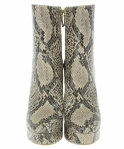 Brand new 👏 Stella McCartney Snake Effect Faux Leather Ankle 🥾 Boots Size 39 For Men ✔️ -Stella McCartney Shop luxury men stella mccartney new shoes p14147 006