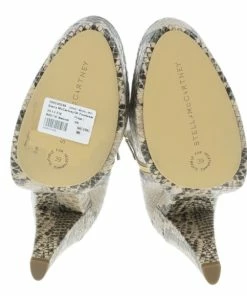 Brand new 👏 Stella McCartney Snake Effect Faux Leather Ankle 🥾 Boots Size 39 For Men ✔️ -Stella McCartney Shop luxury men stella mccartney new shoes p14147 007