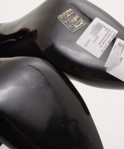 Coupon 😉 Stella McCartney Black Leather 'Leibovitz' Over The Knee 🥾 Boots Size 40 For Men 😉 -Stella McCartney Shop luxury men stella mccartney used shoes p37386 008