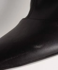 Coupon 😉 Stella McCartney Black Leather 'Leibovitz' Over The Knee 🥾 Boots Size 40 For Men 😉 -Stella McCartney Shop luxury men stella mccartney used shoes p37386 009