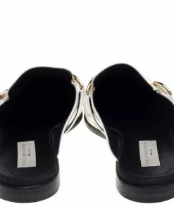 Flash Sale ⌛ Stella McCartney White Faux Leather Holzer Slip On Loafers Size 41 For Men 🔔 -Stella McCartney Shop luxury men stella mccartney used shoes p397703 006