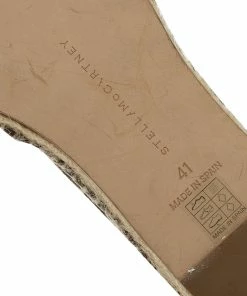 Wholesale ✨ Stella McCartney Leopard Print Canvas Espadrilles Size 41 For Men 🧨 -Stella McCartney Shop luxury men stella mccartney used shoes p53688 0011