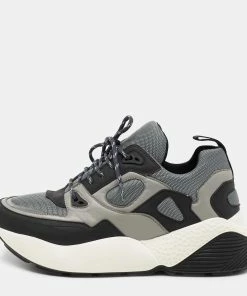 Cheap 🌟 Stella McCartney Multicolor Faux Leather And Fabric Scuba 👟 Sneakers Size 43 For Men 🎉