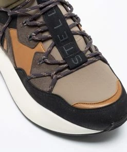 Hot Sale ⌛ Stella McCartney Multicolor Fabric And Suede High Top 👟 Sneakers Size 43 For Men ❤️ -Stella McCartney Shop luxury men stella mccartney used shoes p671766 004