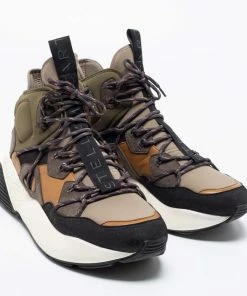 Hot Sale ⌛ Stella McCartney Multicolor Fabric And Suede High Top 👟 Sneakers Size 43 For Men ❤️ -Stella McCartney Shop luxury men stella mccartney used shoes p671766 006