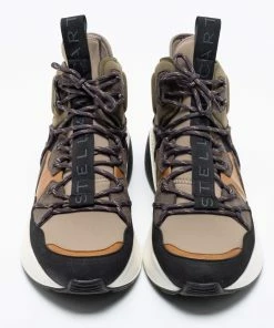 Hot Sale ⌛ Stella McCartney Multicolor Fabric And Suede High Top 👟 Sneakers Size 43 For Men ❤️ -Stella McCartney Shop luxury men stella mccartney used shoes p671766 007