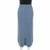 Flash Sale 👏 Stella McCartney Pale Blue Wool Drop Crotch Ankle Pants S For 👩 Women 😉 -Stella McCartney Shop luxury women alexander mcqueen used clothes p249245 002