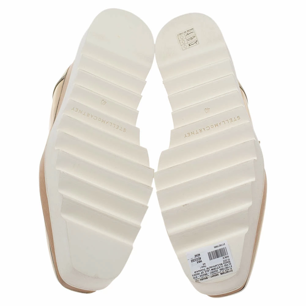 Best reviews of ✔️ Stella McCartney Metallic Gold Elyse Platform Lace Up 👟 Sneakers Size 40 For 👩 Women 🎁 8 Best reviews of ✔️ Stella McCartney Metallic Gold Elyse Platform Lace Up 👟 Sneakers Size 40 For 👩 Women 🎁 - Image 6