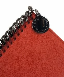 Discount 🌟 Stella McCartney Orange Falabella IPad Case For 👩 Women 😀 -Stella McCartney Shop luxury women stella mccartney new accessories p14091 005