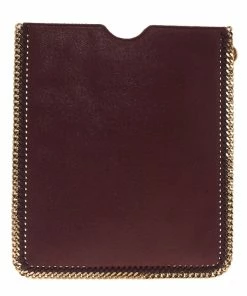 New 👍 Stella McCartney Burgundy IPad Cover For 👩 Women ✨ -Stella McCartney Shop luxury women stella mccartney new accessories p39086 003