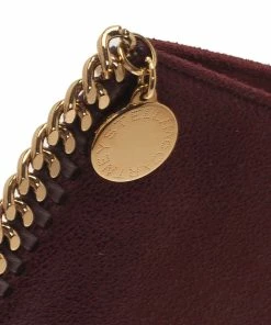 New 👍 Stella McCartney Burgundy IPad Cover For 👩 Women ✨ -Stella McCartney Shop luxury women stella mccartney new accessories p39086 006