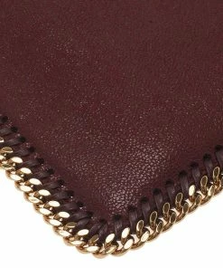 New 👍 Stella McCartney Burgundy IPad Cover For 👩 Women ✨ -Stella McCartney Shop luxury women stella mccartney new accessories p39086 007