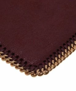 Best Pirce 🌟 Stella McCartney Burgundy Fallabella IPad Case For 👩 Women 🤩 -Stella McCartney Shop luxury women stella mccartney new accessories p39832 007
