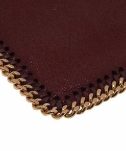 Best Pirce 🌟 Stella McCartney Burgundy Fallabella IPad Case For 👩 Women 🤩 -Stella McCartney Shop luxury women stella mccartney new accessories p39832 008