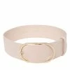 Cheapest 🔥 Stella McCartney Powder Pink Canvas Buckle Waist Belt 69CM For 👩 Women 👏