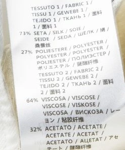 Cheapest 😀 Stella McCartney Cream Silk Floral Lurex Jacquard Christine Pants M For 👩 Women 💯 -Stella McCartney Shop luxury women stella mccartney new clothes p101958 0007