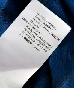 Cheap ✔️ Stella McCartney Black And Blue Floral Jacquard Long Sleeve Top S For 👩 Women 😉 -Stella McCartney Shop luxury women stella mccartney new clothes p158774 0007