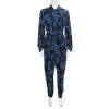 Discount 💯 Stella McCartney Black And Blue Floral Printed Silk Belted Natalia Jumpsuit S For 👩 Women ⌛ -Stella McCartney Shop luxury women stella mccartney new clothes p163635 003