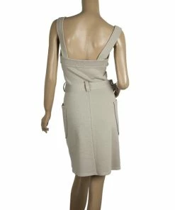 Hot Sale 🤩 Stella McCartney Wool Stretch Utility 👗 Dress S For 👩 Women 😉 -Stella McCartney Shop luxury women stella mccartney new clothes p20612 003