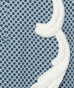 Cheapest 😍 Stella McCartney Blue & White Print Heavy Applique Detail Oversized Blazer M For 👩 Women 🎉 -Stella McCartney Shop luxury women stella mccartney new clothes p223521 004