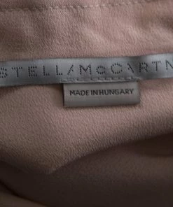 Best Pirce ⭐ Stella McCartney Pale Pink Silk Full Sleeve Rose Eva 👚 Shirt XL For 👩 Women ✔️ -Stella McCartney Shop luxury women stella mccartney new clothes p227242 003