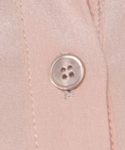 Best Pirce ⭐ Stella McCartney Pale Pink Silk Full Sleeve Rose Eva 👚 Shirt XL For 👩 Women ✔️ -Stella McCartney Shop luxury women stella mccartney new clothes p227242 006