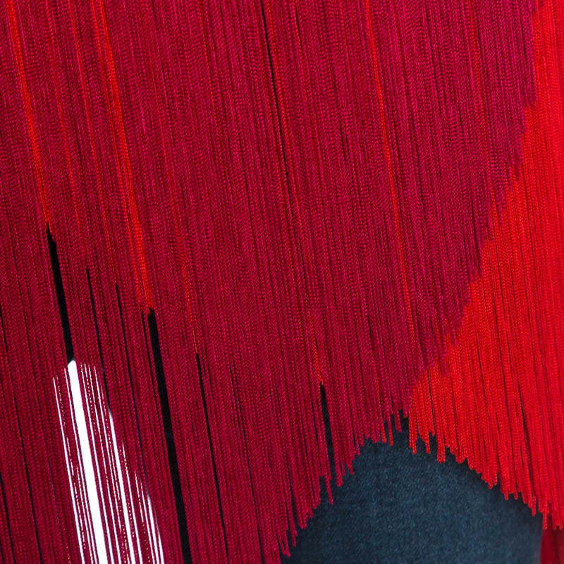 Best deal ๐ Stella McCartney Red Crepe Fringe Detail Sleeveless Top M For ๐ฉ Women ๐ 6 Best deal ๐ Stella McCartney Red Crepe Fringe Detail Sleeveless Top M For ๐ฉ Women ๐ - Image 4