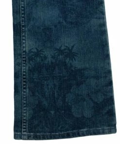 Best deal 🔥 Stella McCartney Hibiscus Print Denim 👖 Jeans M For 👩 Women ✔️ -Stella McCartney Shop luxury women stella mccartney new clothes p24875 006