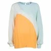 Cheapest 🔥 Stella McCartney Colorblock Chiffon Top L For 👩 Women 🛒 -Stella McCartney Shop luxury women stella mccartney new clothes p45554 001