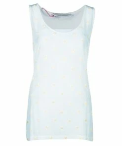 Budget 👍 Stella McCartney Cream Beaded Sleeveless Top M For 👩 Women 🎉