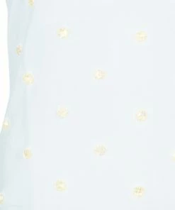 Budget 👍 Stella McCartney Cream Beaded Sleeveless Top M For 👩 Women 🎉 -Stella McCartney Shop luxury women stella mccartney new clothes p46707 006