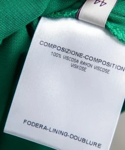 Flash Sale 😀 Stella McCartney Green Jersey Pleated Front Detail Top M For 👩 Women 😍 -Stella McCartney Shop luxury women stella mccartney new clothes p493220 006