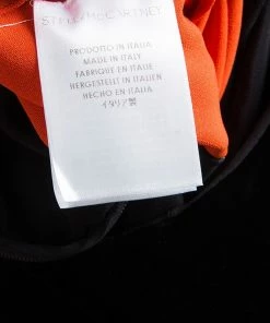 Discount ❤️ Stella McCartney Colorblock Velvet And Crepe Long Sleeve Maxi 👗 Dress S For 👩 Women 👏 -Stella McCartney Shop luxury women stella mccartney new clothes p57063 012