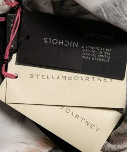 Buy 🎉 Stella McCartney Multicolored Cat Print Silk Wilson 👚 Shirt M For 👩 Women 👏 -Stella McCartney Shop luxury women stella mccartney new clothes p584657 005