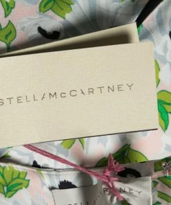 Coupon 👍 Stella McCartney Multicolor Floral Printed Crepe Midi 👗 Skirt S For 👩 Women 🧨 -Stella McCartney Shop luxury women stella mccartney new clothes p614261 003