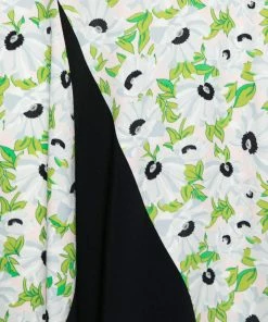 Coupon 👍 Stella McCartney Multicolor Floral Printed Crepe Midi 👗 Skirt S For 👩 Women 🧨 -Stella McCartney Shop luxury women stella mccartney new clothes p614261 007