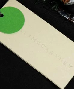 Best Pirce 🎉 Stella McCartney Black Cotton Tiger Embroidered Short Sleeve T-Shirt M For 👩 Women 😉 -Stella McCartney Shop luxury women stella mccartney new clothes p644174 004