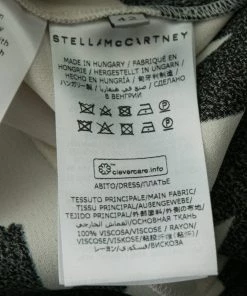 Buy ✨ Stella McCartney Cream Floral Print Crepe Cape Styled 👗 Dress M For 👩 Women 🧨 -Stella McCartney Shop luxury women stella mccartney new clothes p651993 006