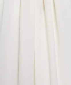 Best Sale 🎉 Stella McCartney Cream Silk Ruffled Yvonne Sleeveless Blouse S For 👩 Women ✔️ -Stella McCartney Shop luxury women stella mccartney new clothes p653511 001