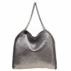 Discount β€οΈ Stella McCartney Metallic Silver Boucle Fabric Small Falabella Tote For π© Women π€© 1 Discount β€οΈ Stella McCartney Metallic Silver Boucle Fabric Small Falabella Tote For π© Women π€© -Stella McCartney Shop luxury women stella mccartney new handbags p114979 001