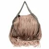 Discount ✨ Stella McCartney Beige Faux Leather Small Falabella Fringe Tote For 👩 Women ❤️ -Stella McCartney Shop luxury women stella mccartney new handbags p115082 001
