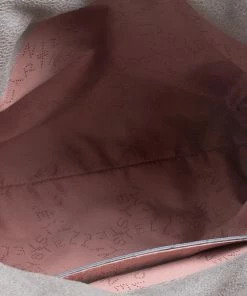 Cheapest ✔️ Stella McCartney Light Grey Quilted Faux Suede Mini Falabella Tote For 👩 Women 😍 -Stella McCartney Shop luxury women stella mccartney new handbags p132952 008